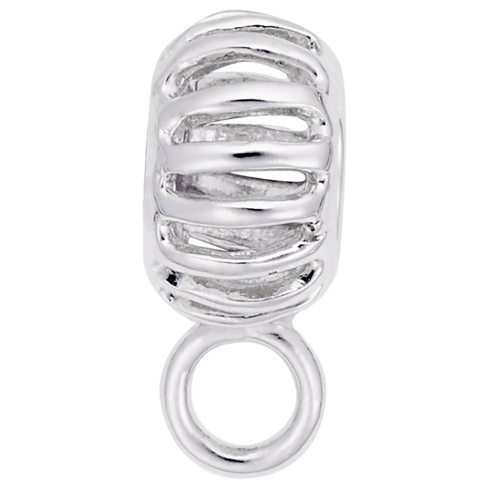 Elegant Treaded Charm Drop Bead Bracelet for Stylish Accessories 9185