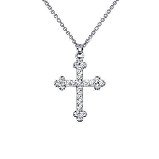 Lafonn 0.35 CTW Cross Necklace
