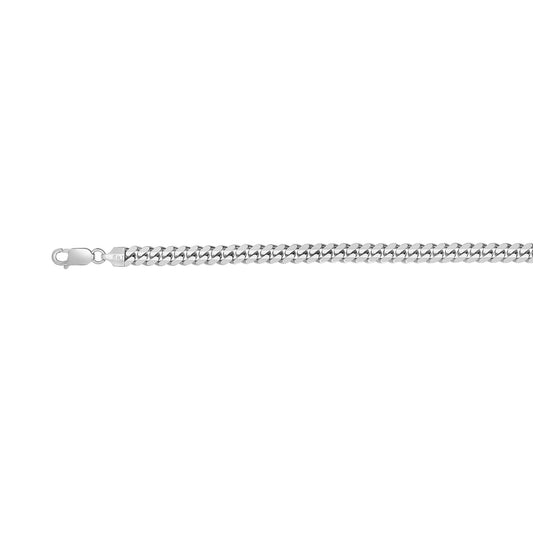 Royal Chain Silver 6.3mm Miami Cuban Chain AGBMC180