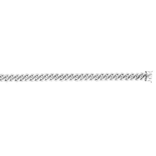 Royal Chain Silver 9.8mm Miami Cuban Chain  AGBMC300