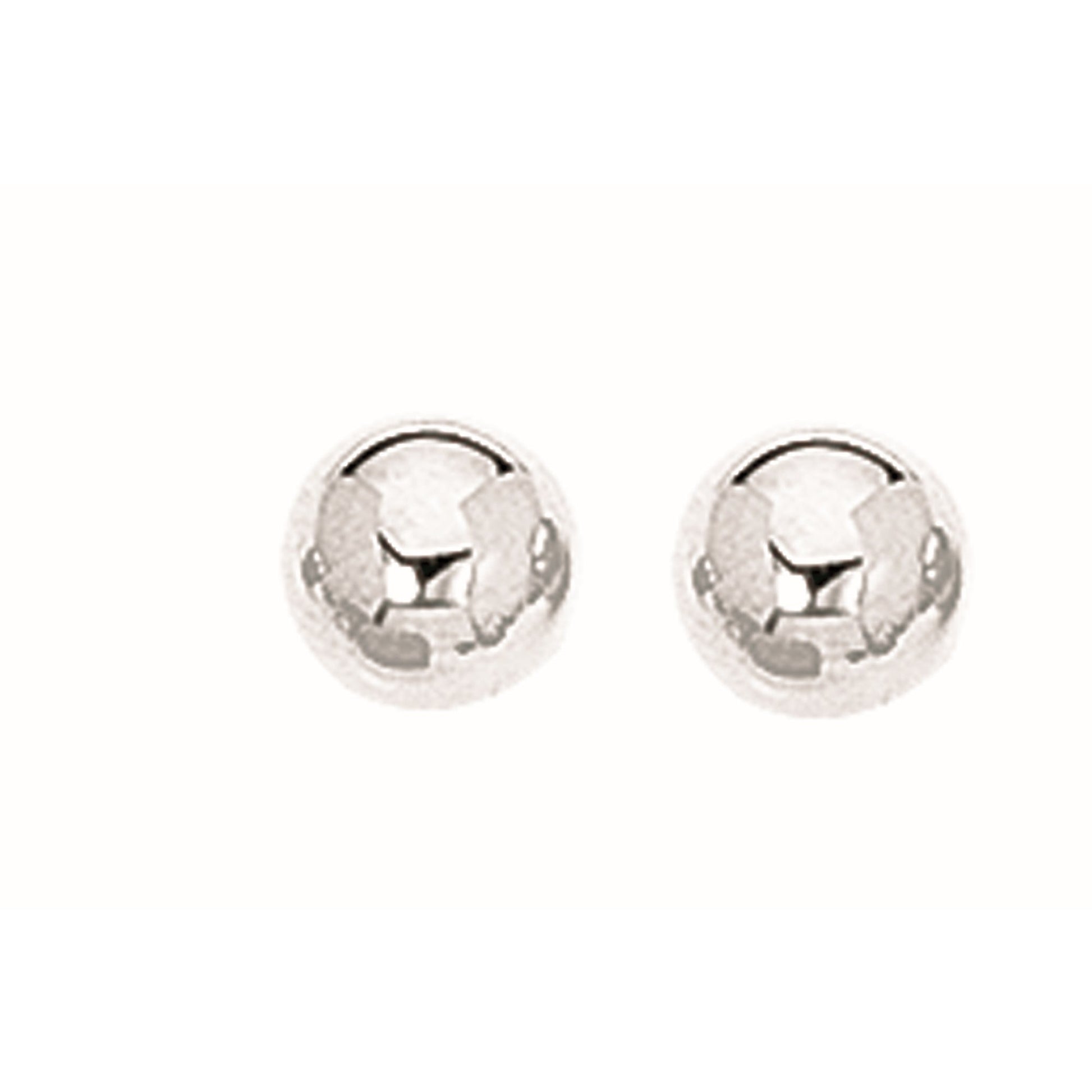 Royal Chain Silver Ball Earring AGM