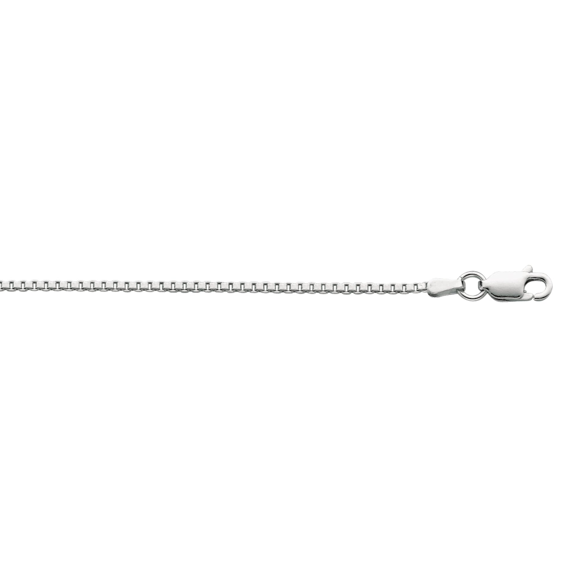 Royal Chain Silver 1.5mm Classic Box Chain AGRBOX030