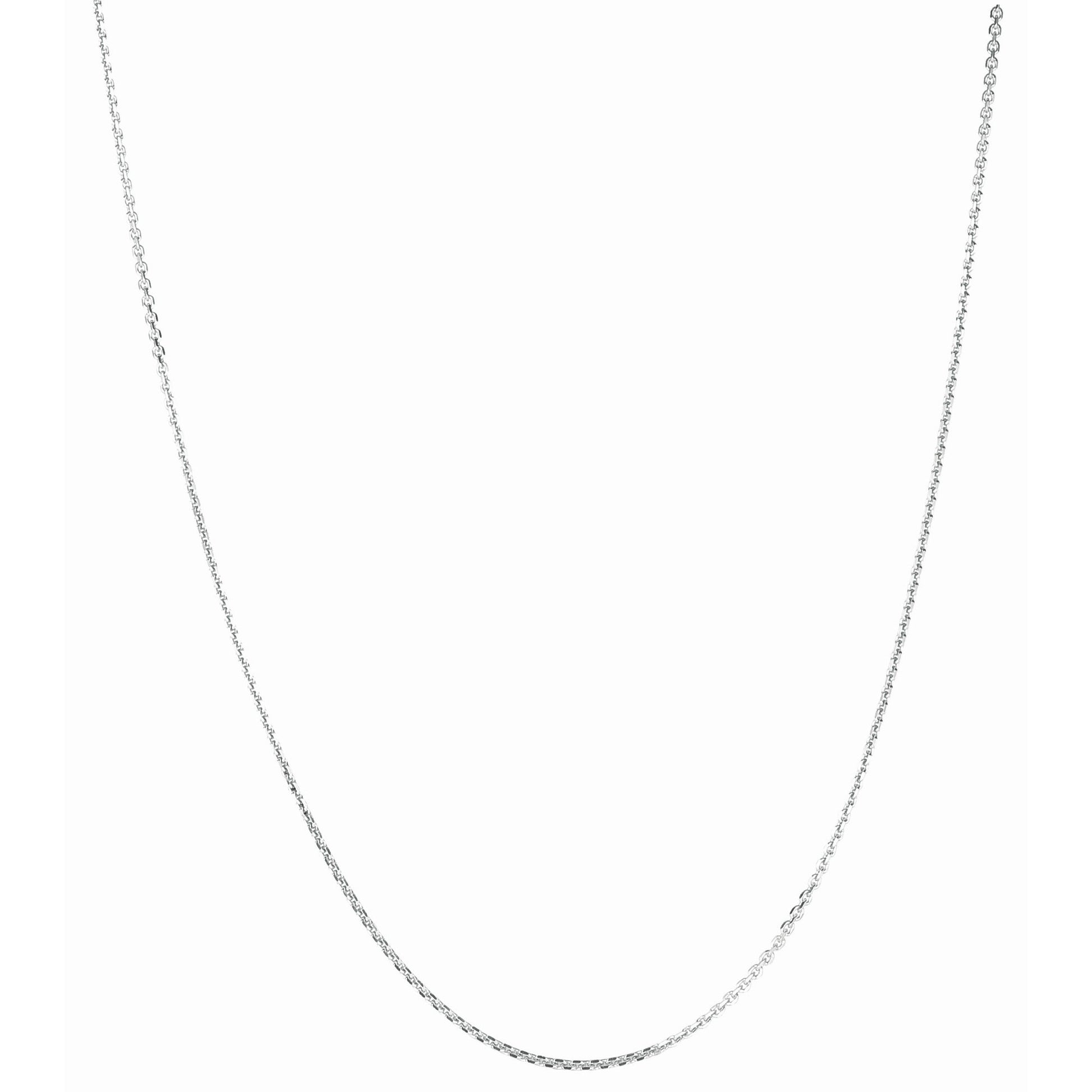 Royal Chain Silver 1.4mm Diamond Cut Cable Chain AGRCAB035
