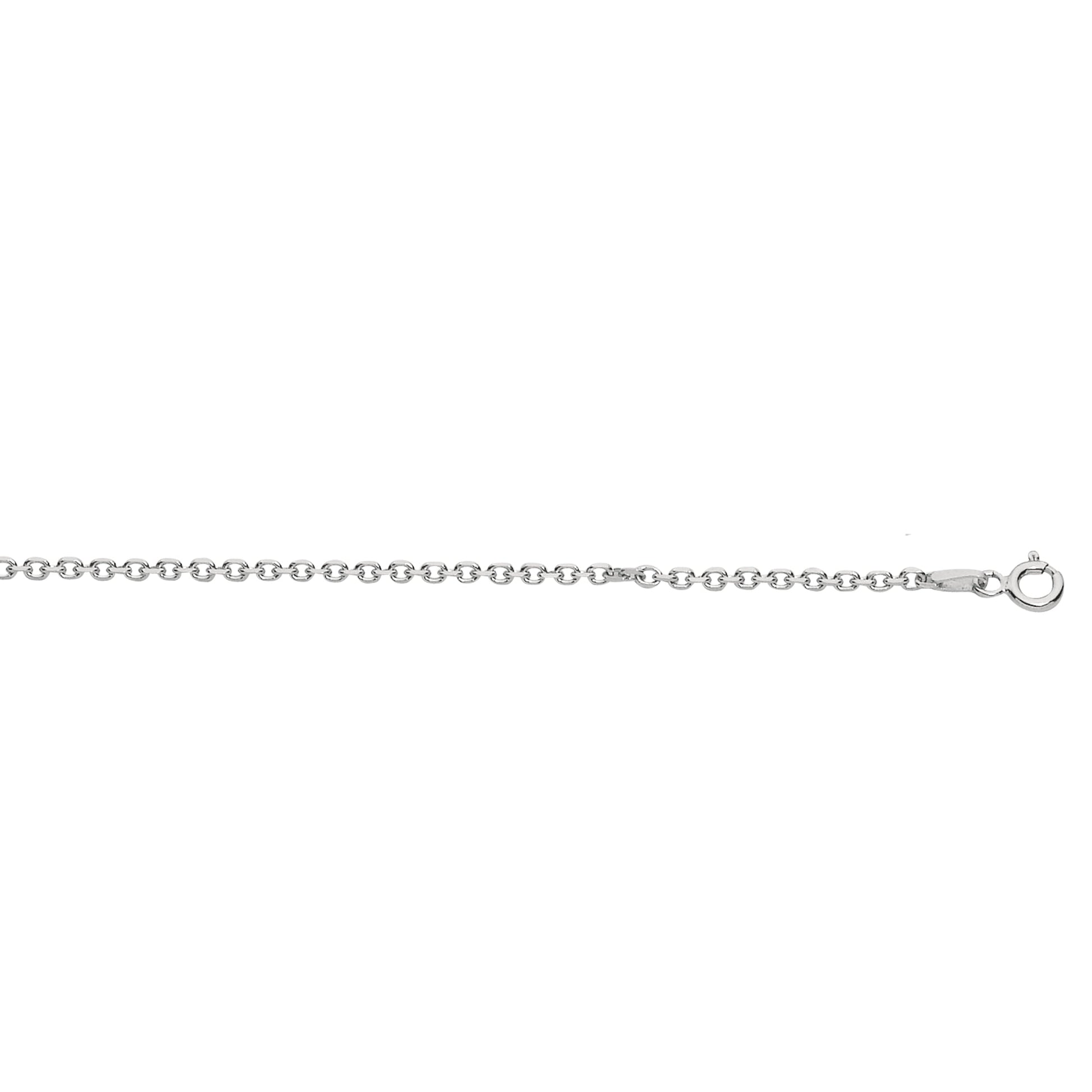 Royal Chain Silver 2.2mm Diamond Cut Cable Chain AGRCAB050