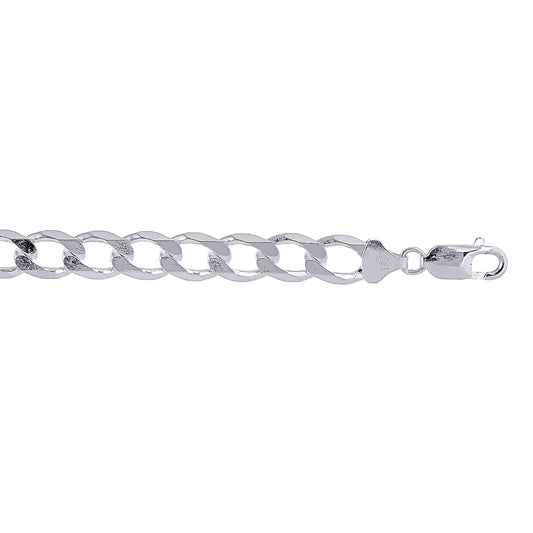 Royal Chain Silver 9.5mm Comfort Curb Chain  AGRCRB250