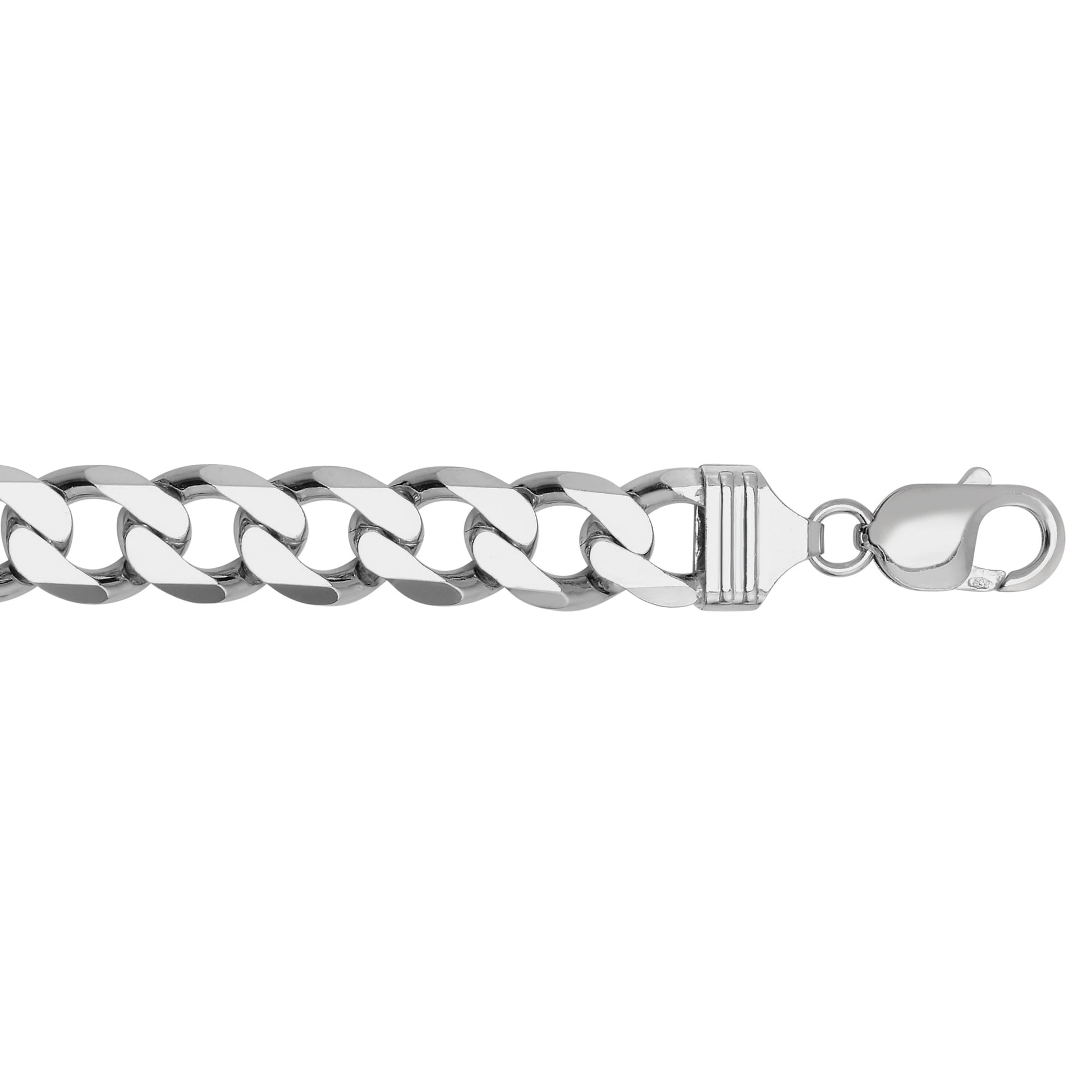 Royal Chain Silver 11.6mm Comfort Curb Chain  AGRCRB300