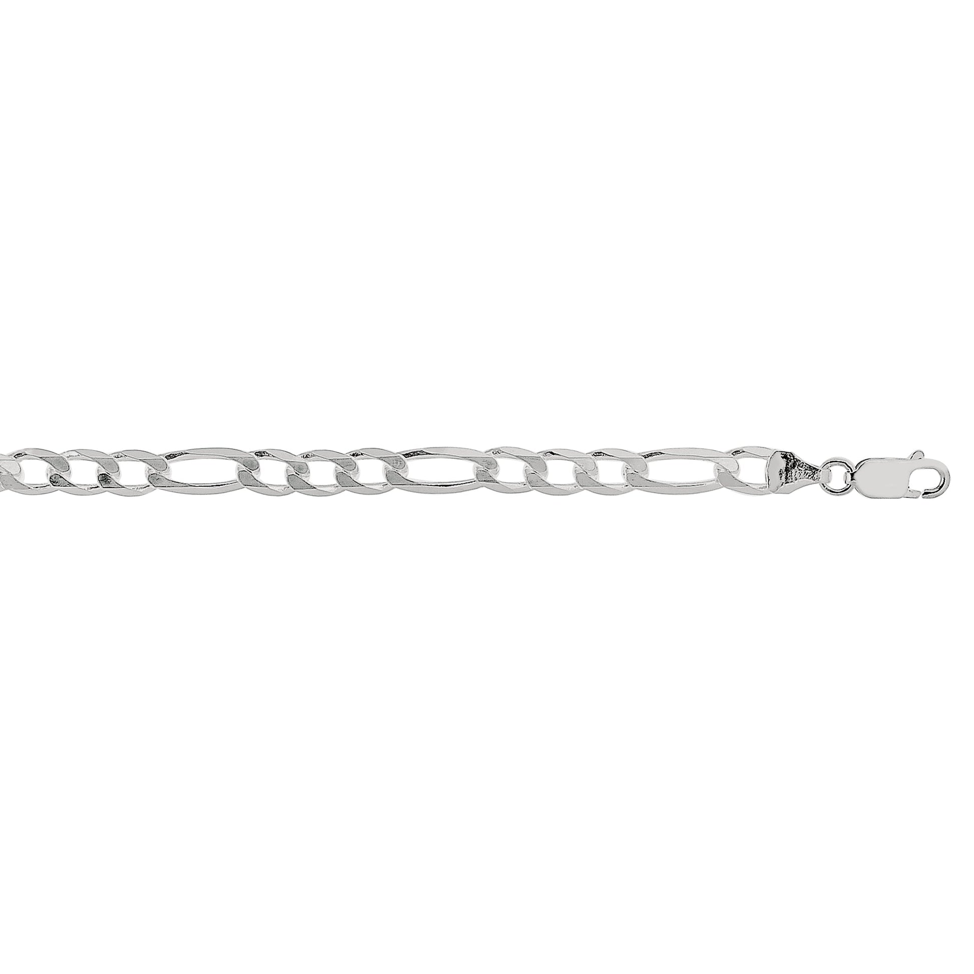 Royal Chain Silver 5.5mm Figaro Chain AGRFIG150