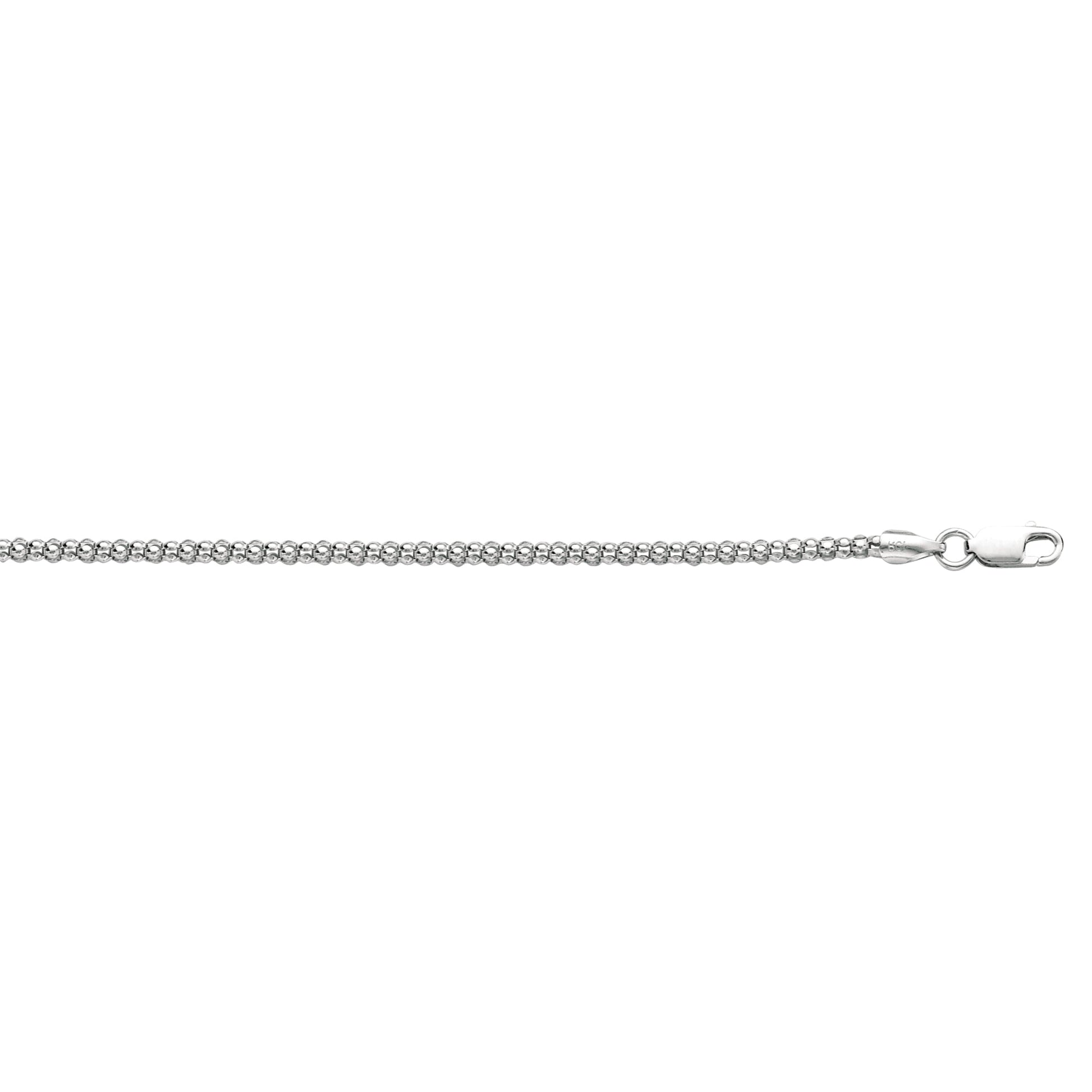 Royal Chain Silver 2.5mm Popcorn Chain AGRFPC250