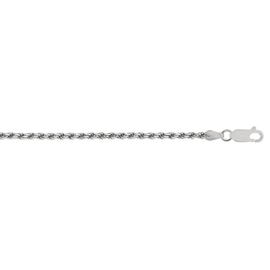 Royal Chain Silver 1.25mm Rope Chain AGRROY025
