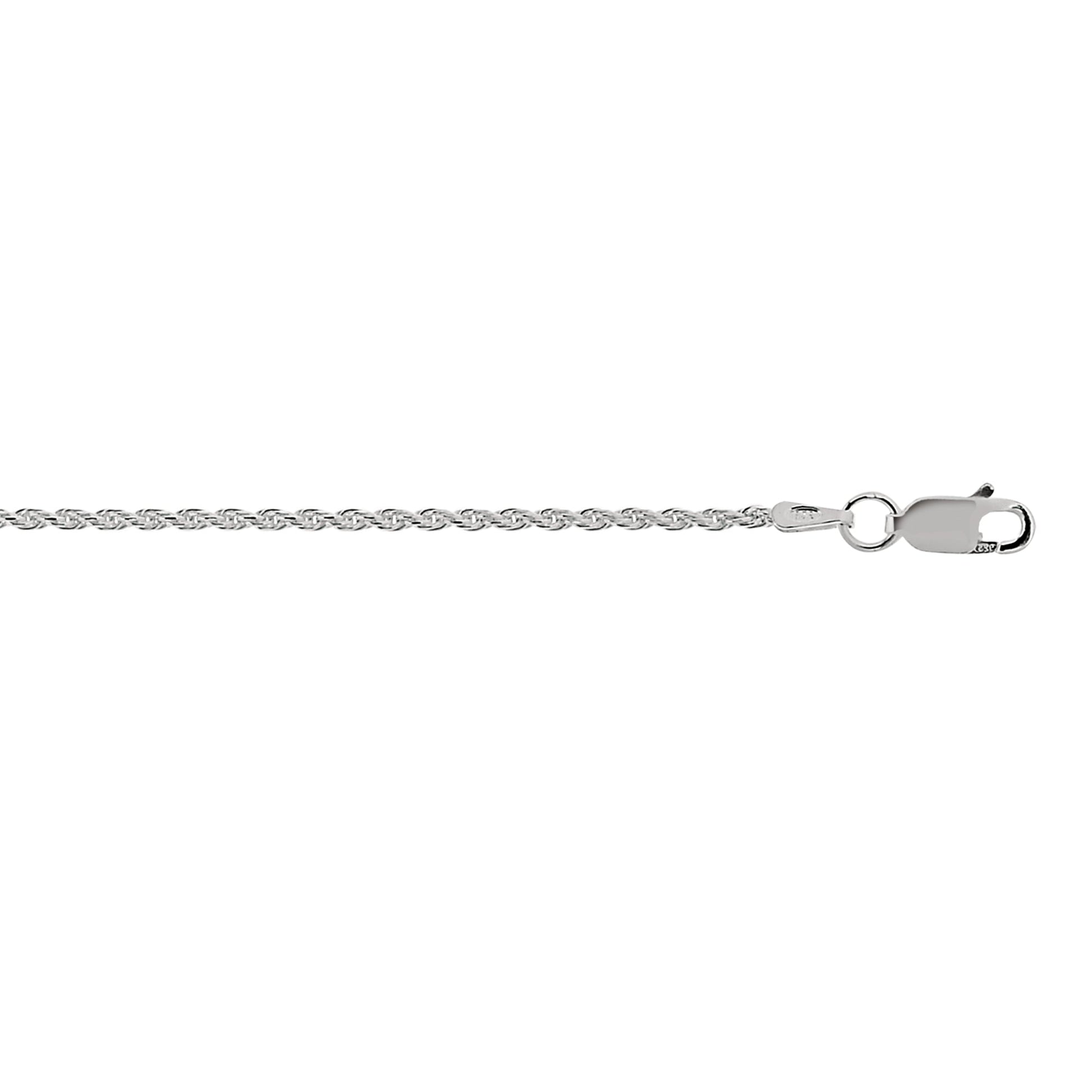 Royal Chain Silver 1.4mm Rope Chain AGRROY030