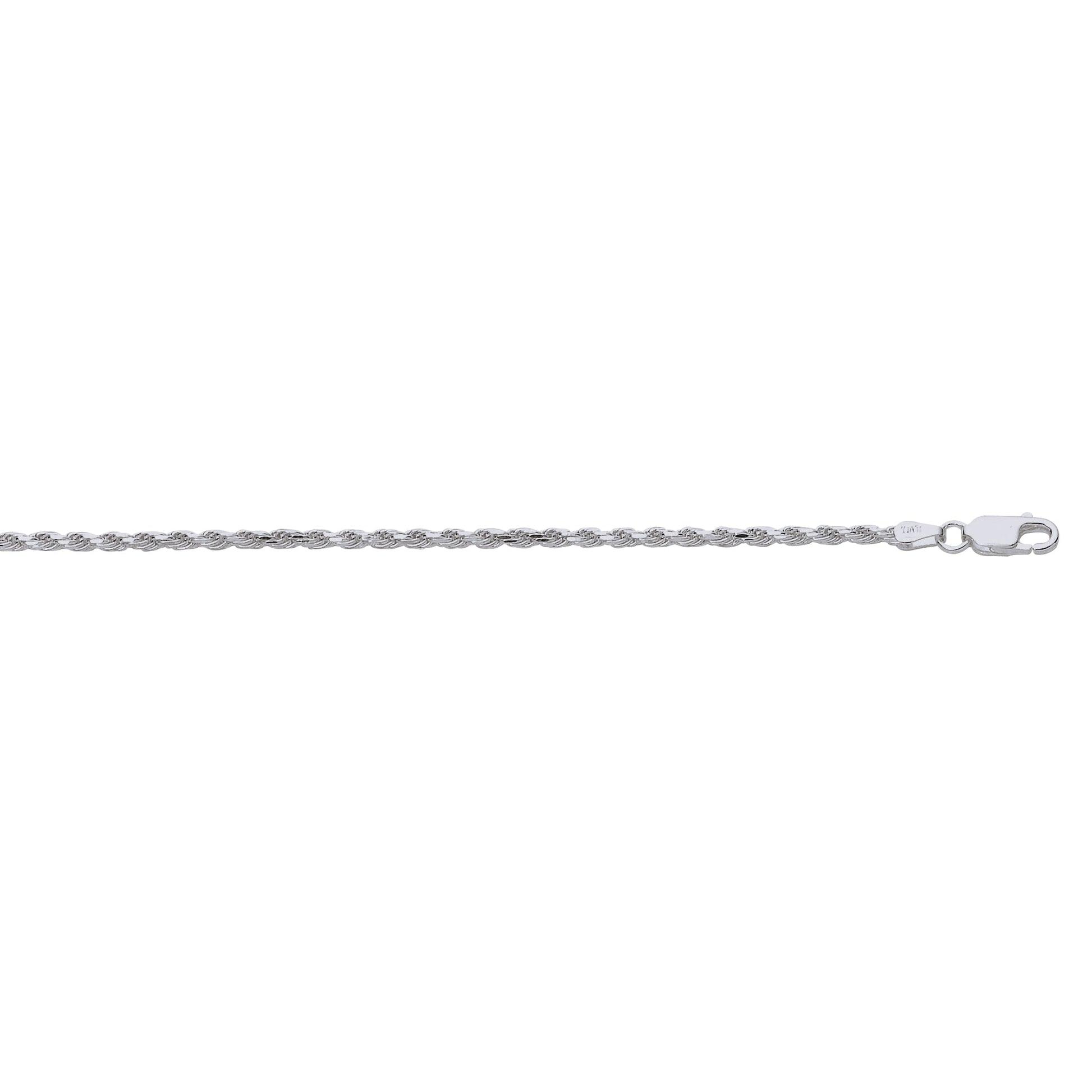 Royal Chain Silver 2.2mm Rope Chain AGRROY050