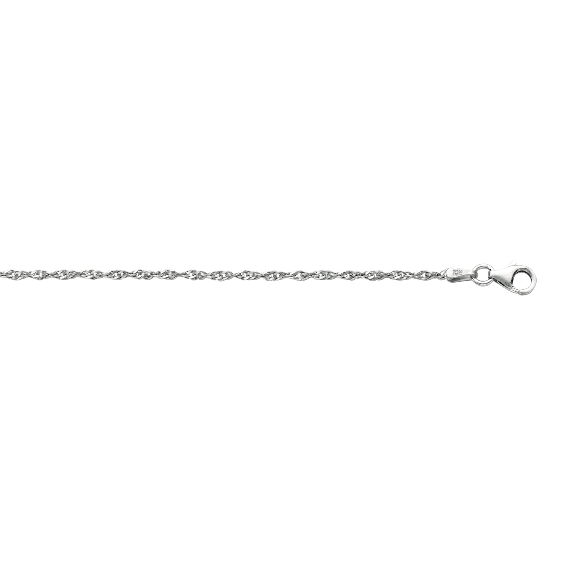 Royal Chain Silver 1.8mm Singapore Chain AGRSING030