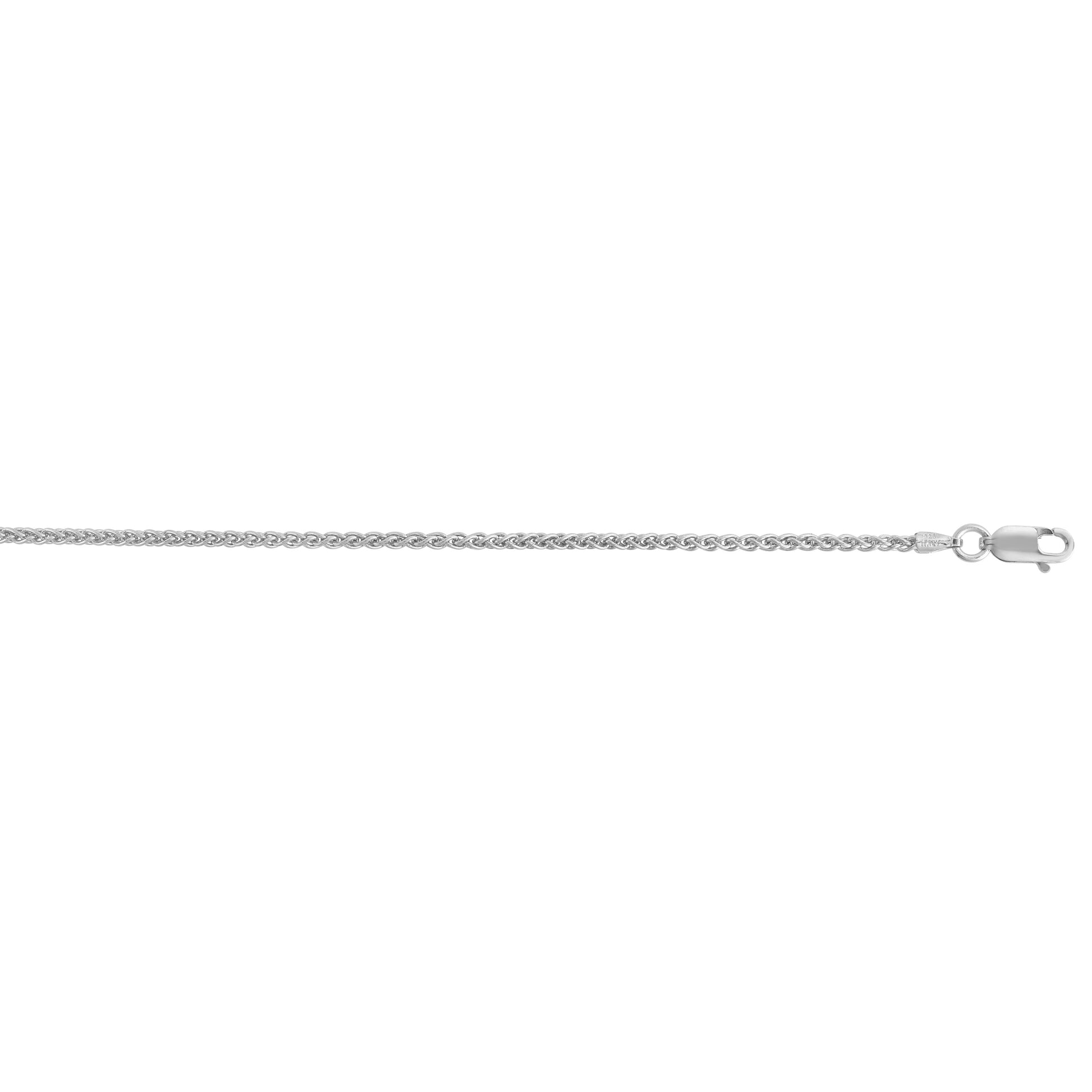 Royal Chain Silver 1.9mm Wheat Chain AGRW045