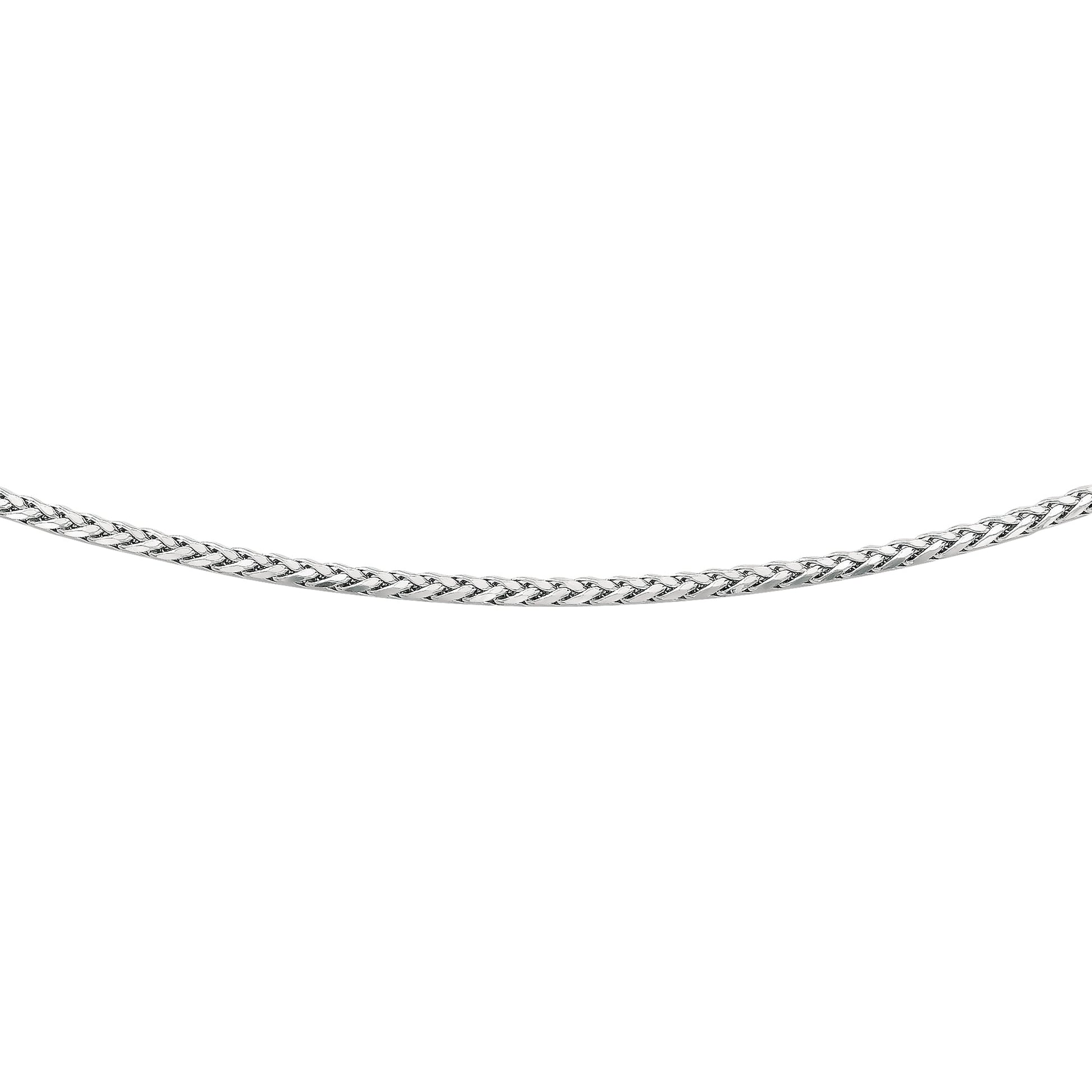 Royal Chain Silver 3.2mm Semi-Solid Wheat Chain AGW560