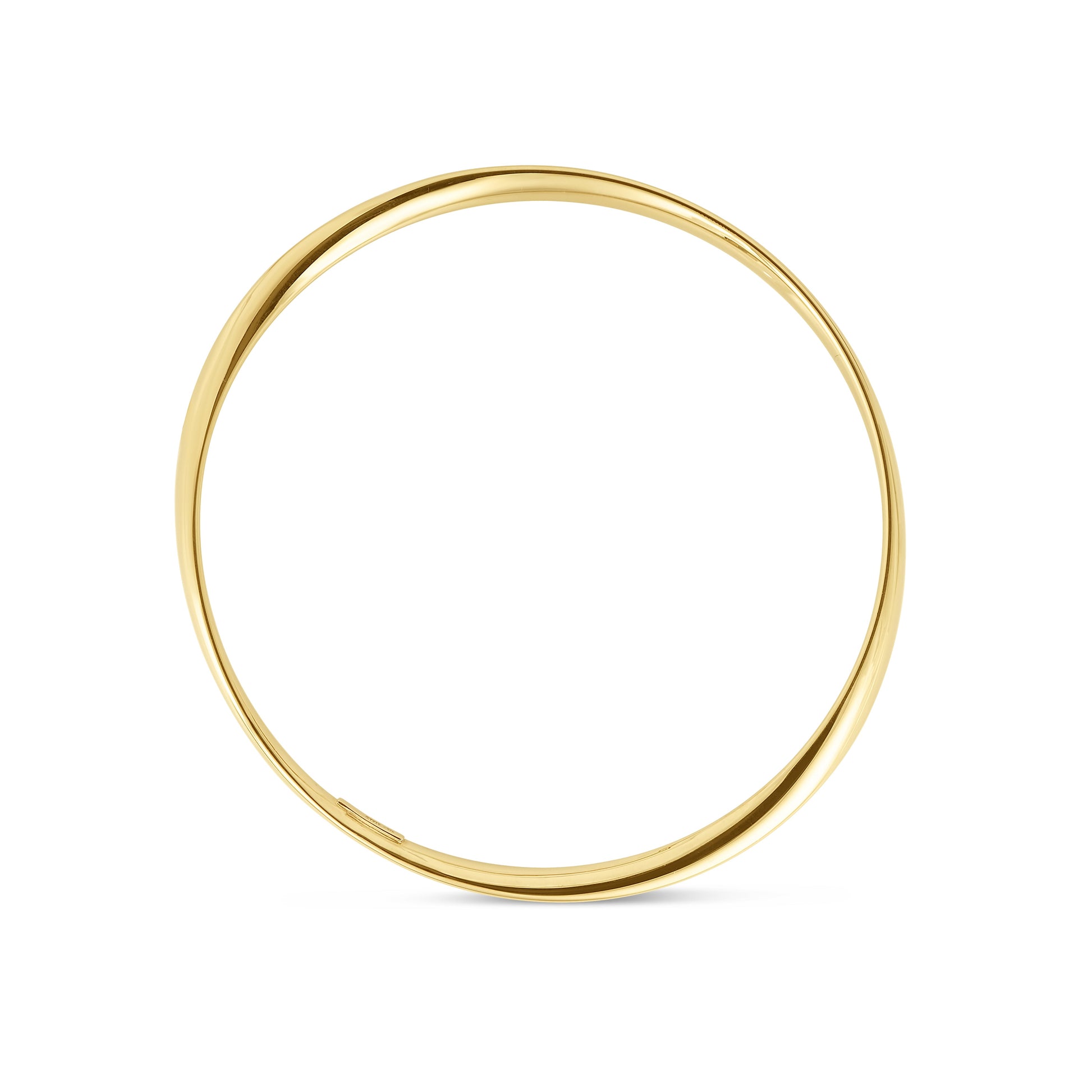 Royal Chain Silver Plated Slip on Bangle AGYB11020