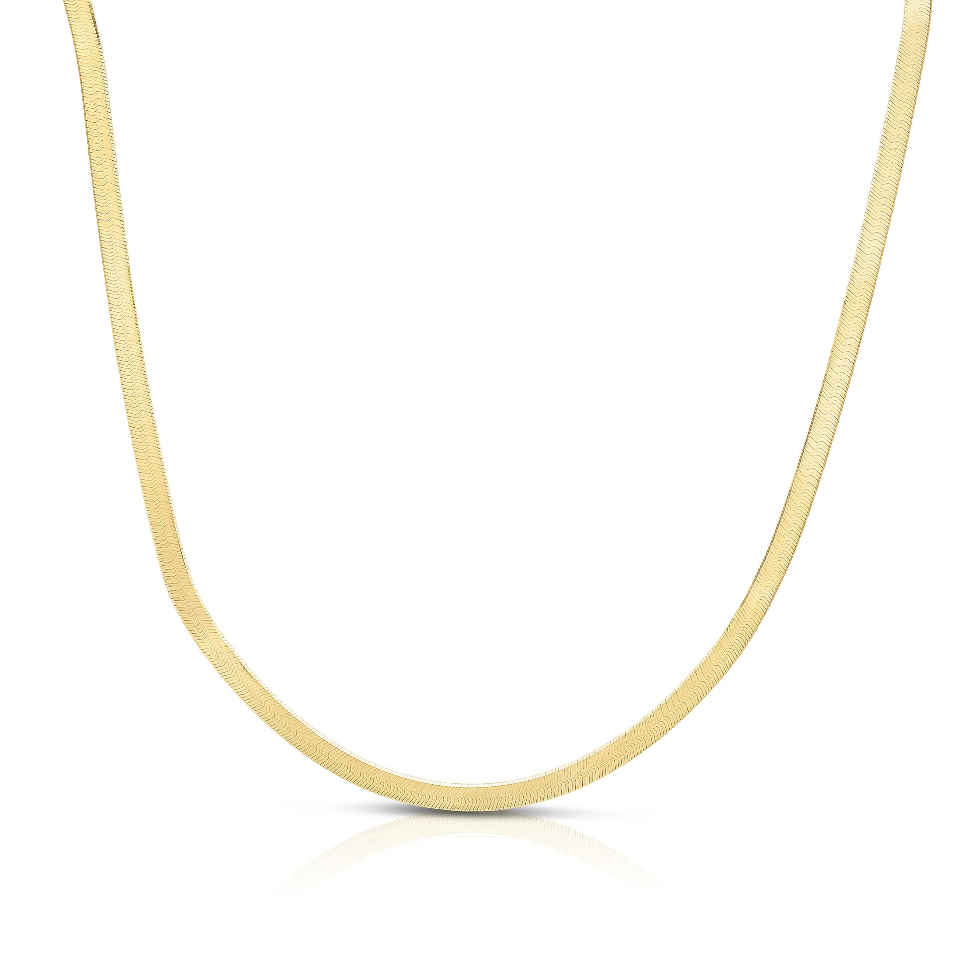 Royal Chain Silver Plated 3.4mm Herringbone Chain AGYSF040