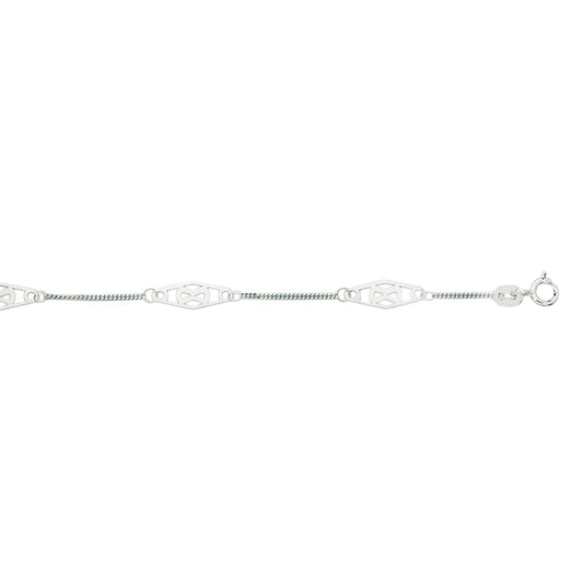 Royal Chain 14K Gold Infinity Anklet ANK139