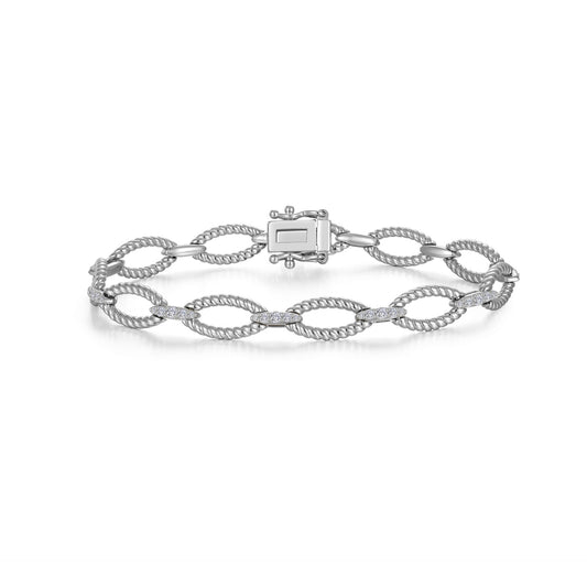 lafonn-marquise-shape-cable-link-bracelet