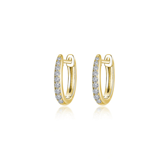 Lafonn Dainty Huggie Hoop Earrings