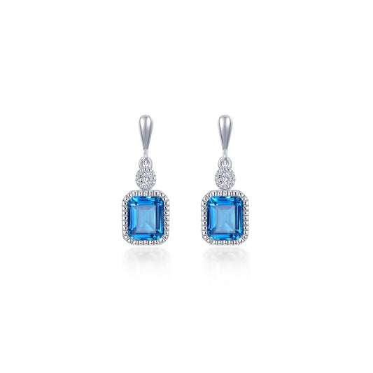 Lafonn December Birthstone Earrings