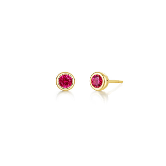 lafonn-july-bezel-birthstone-earrings