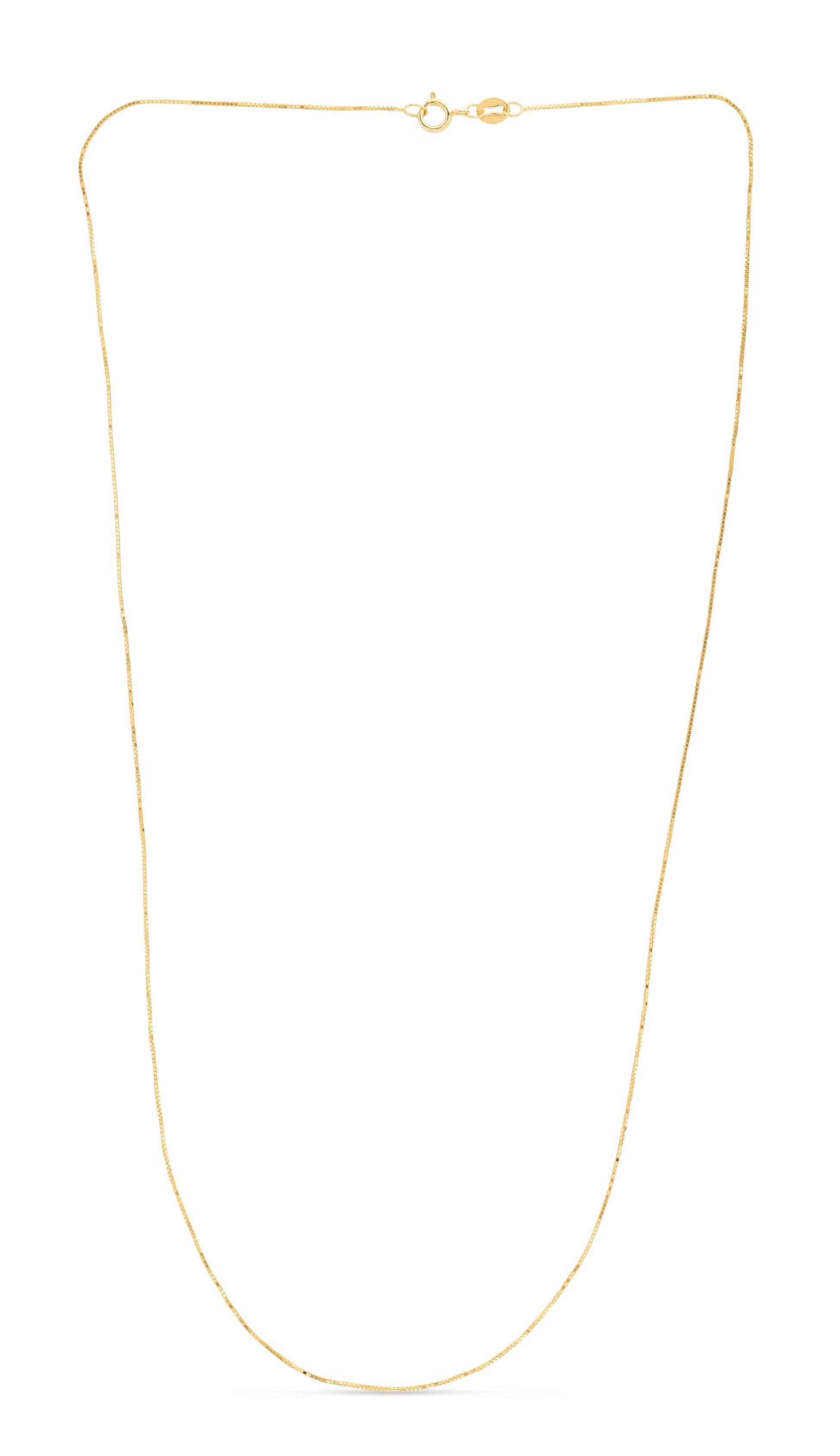 Royal Chain 14K Gold .60mm Classic Box Chain BOX040
