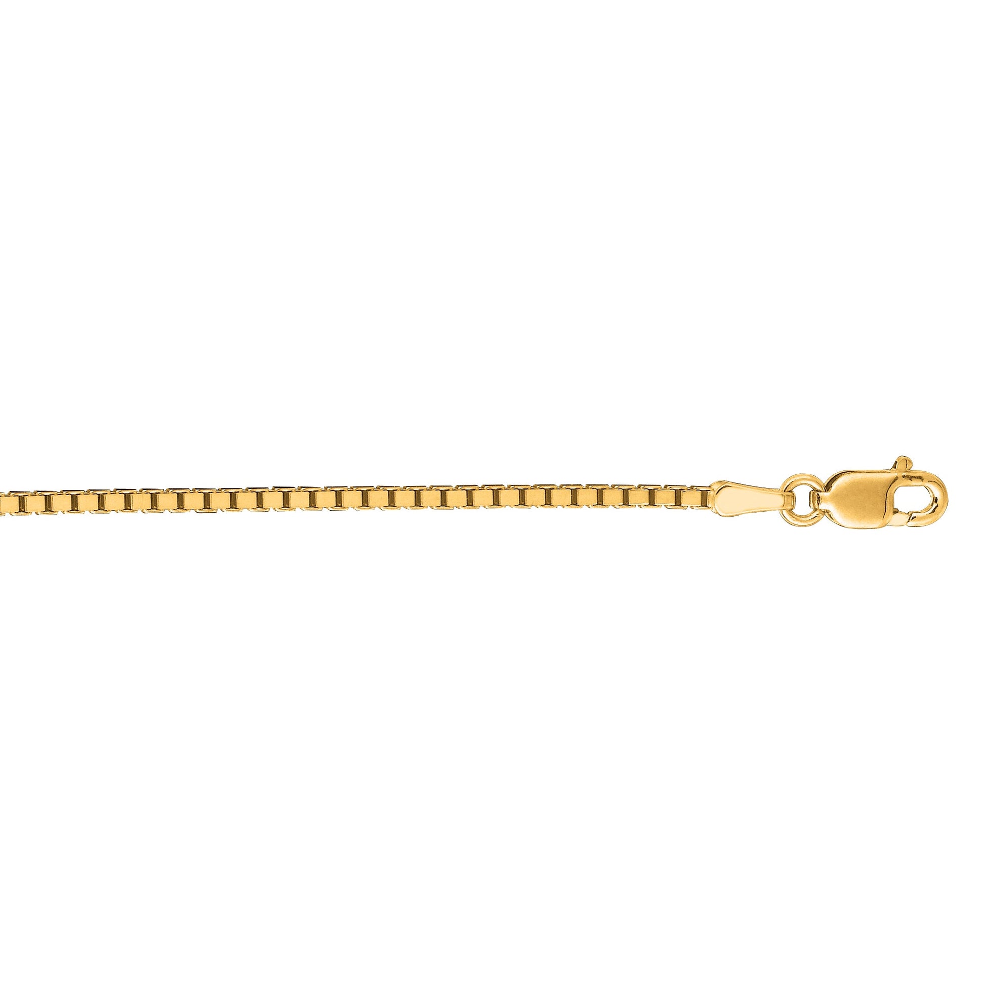 Royal Chain 14K Gold 1.4mm Classic Box Chain BOX073