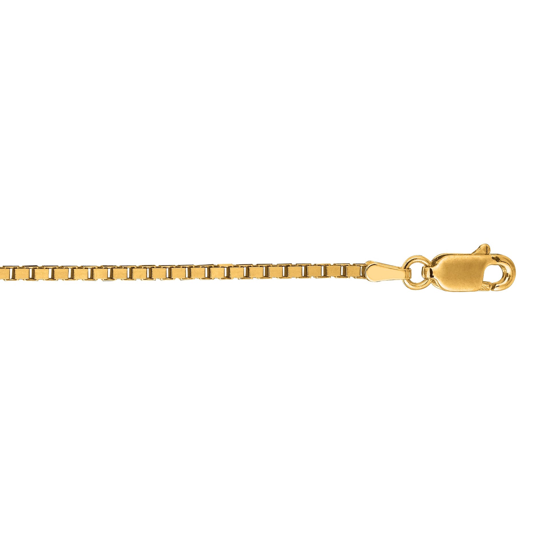 Royal Chain 14K Gold 1.7mm Classic Box Chain BOX090