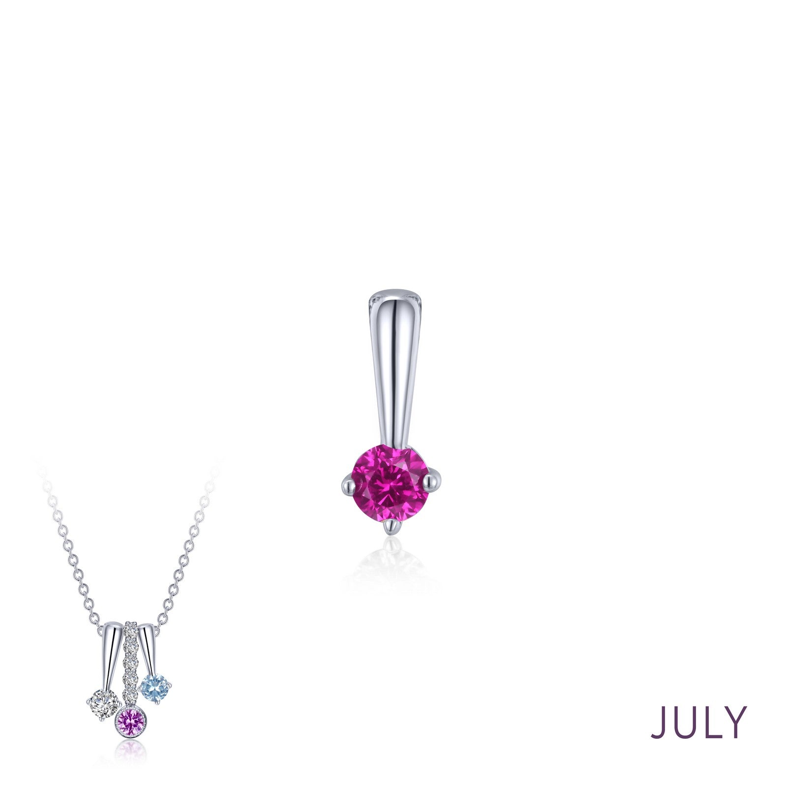 lafonn-july-birthstone-love-pendant