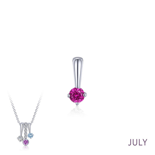 lafonn-july-birthstone-love-pendant