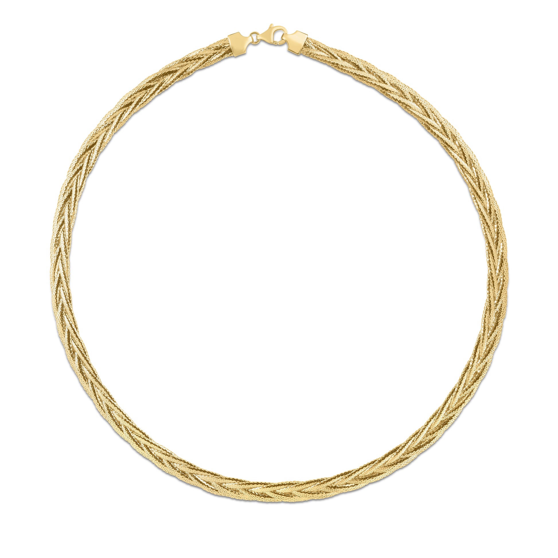 Royal Chain 14K Rapunzel Woven Chain C15465
