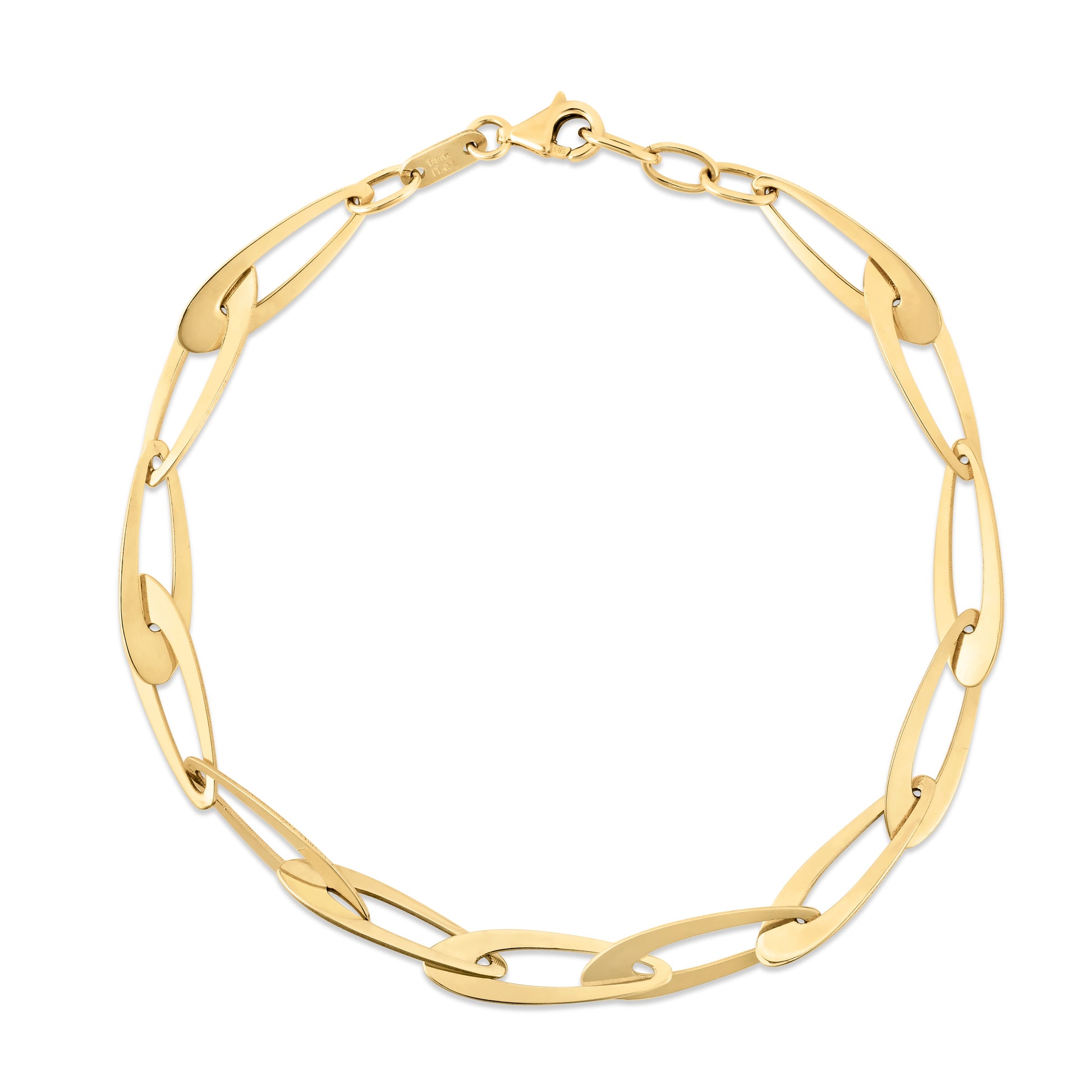 Royal Chain 14K Gold Italian Oval Links Chain C15490