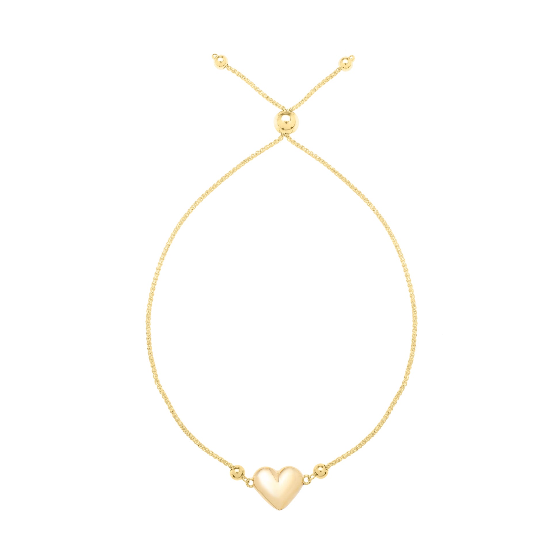 Royal Chain 14K Adjustable Horseshoe Bolo Bracelet C17092