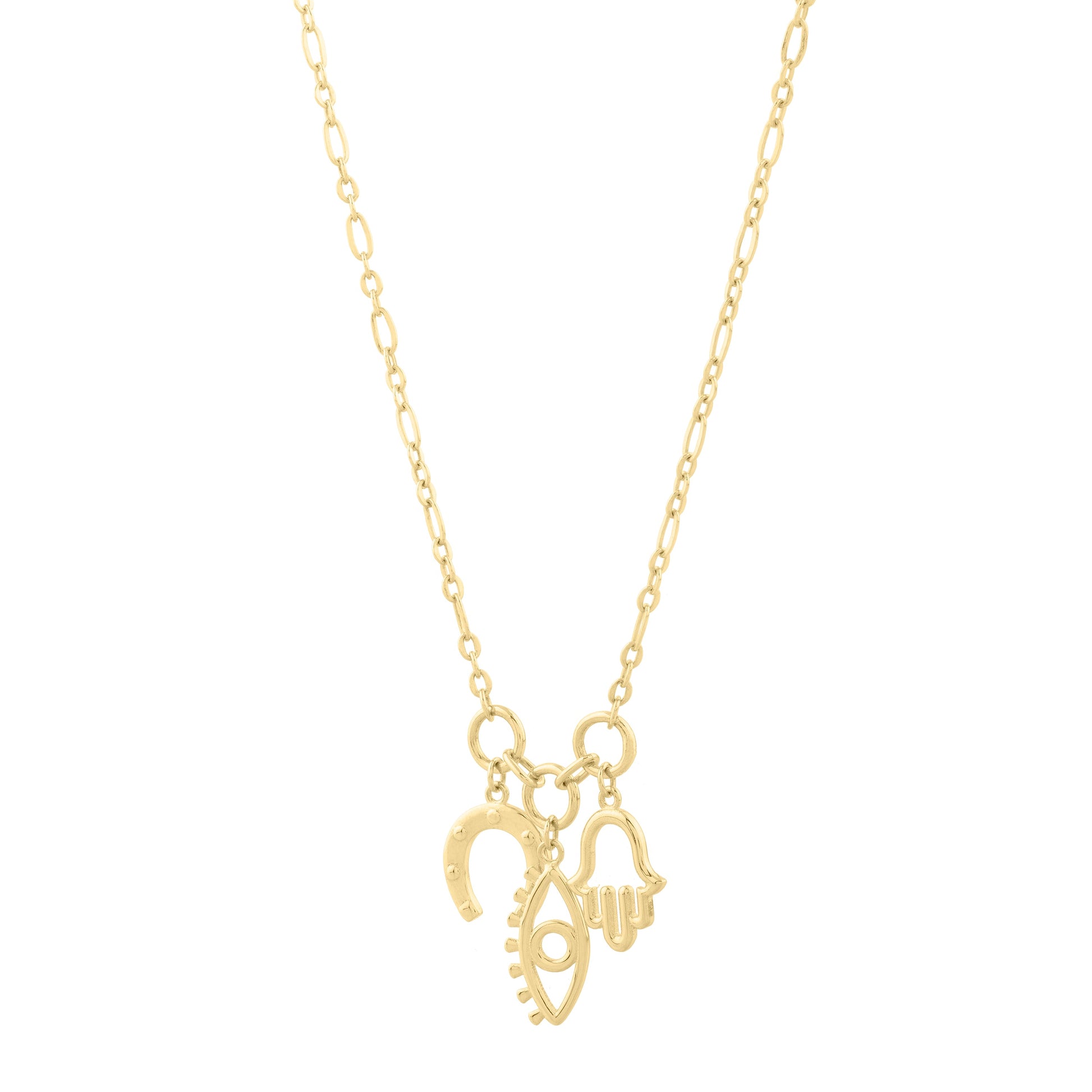 Royal Chain 14K Lucky Charms Necklace C17101