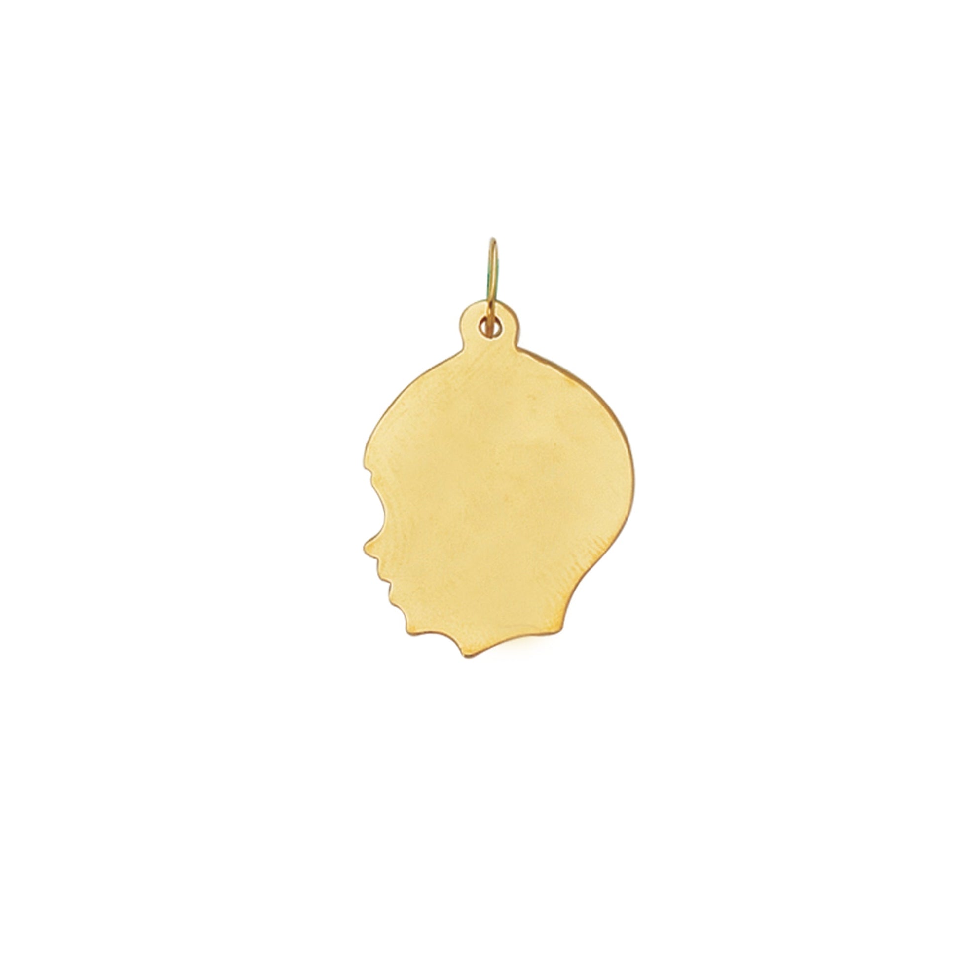 Royal Chain 14K Gold Medium Boy Charm CH301