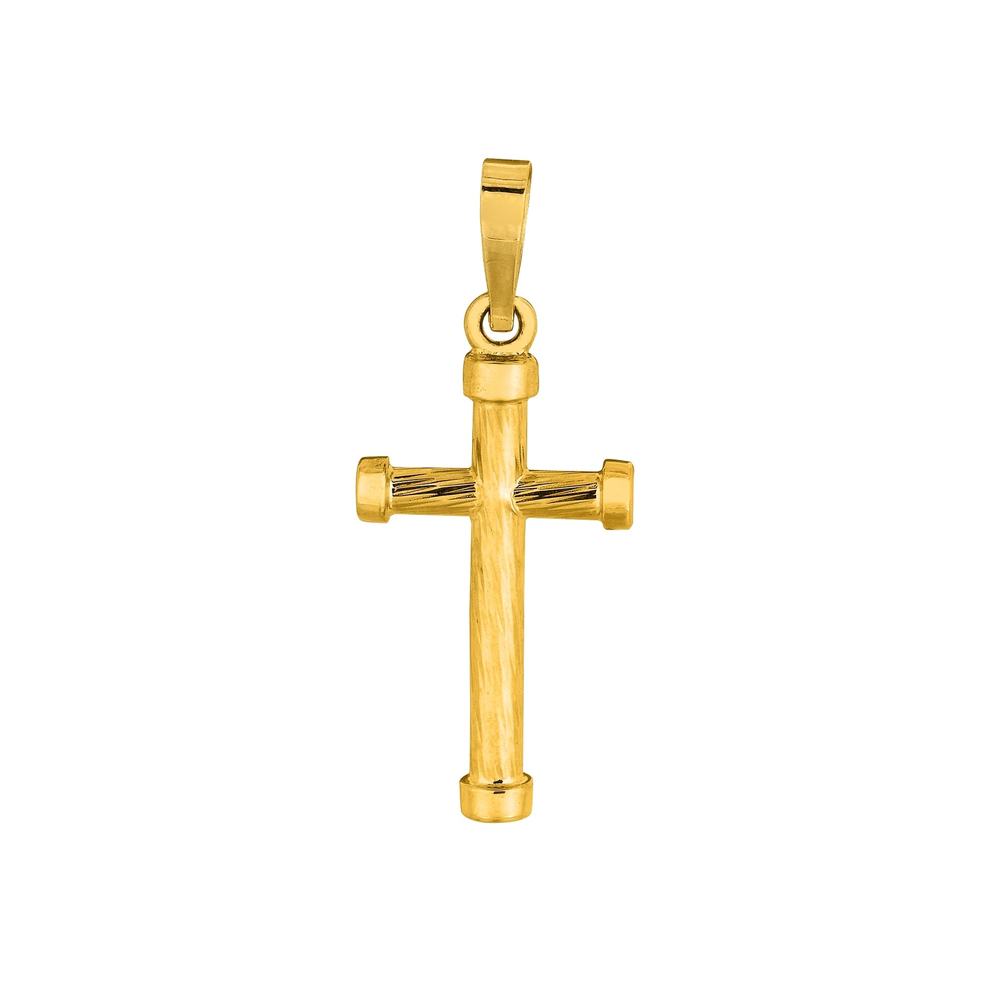 Royal Chain 14K Gold Small Cross CH822