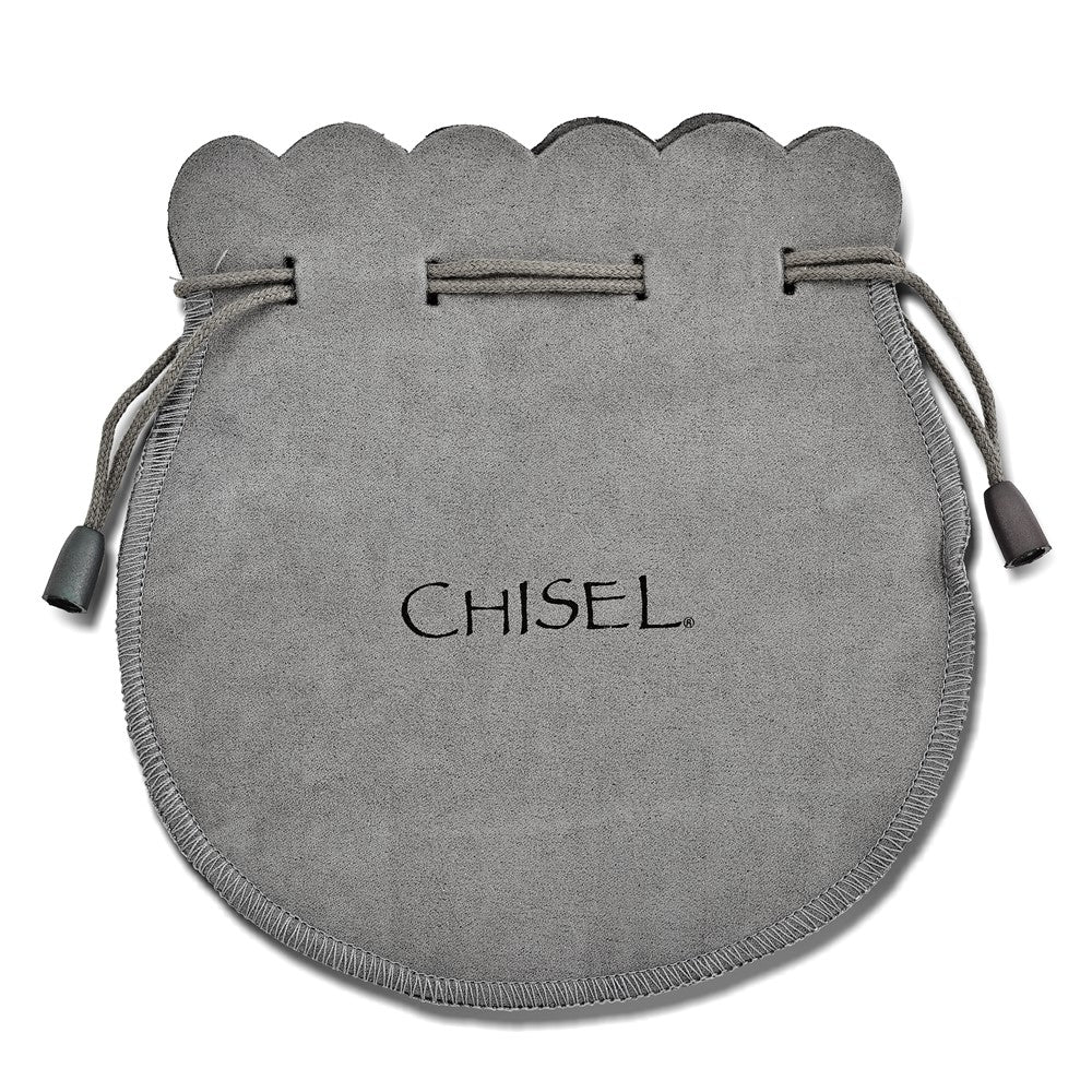 Chisel Stainless Steel Polished 9 Piece Set of Intertwined Bangles SRB610