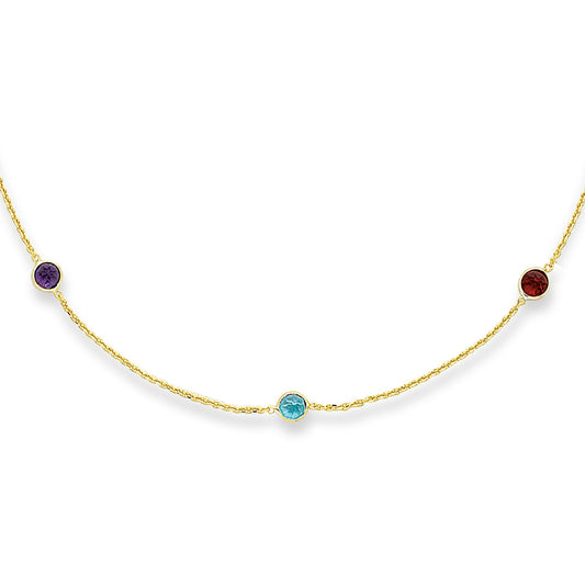 Royal Chain 14K Gold Semi-Precious Bracelet CS140
