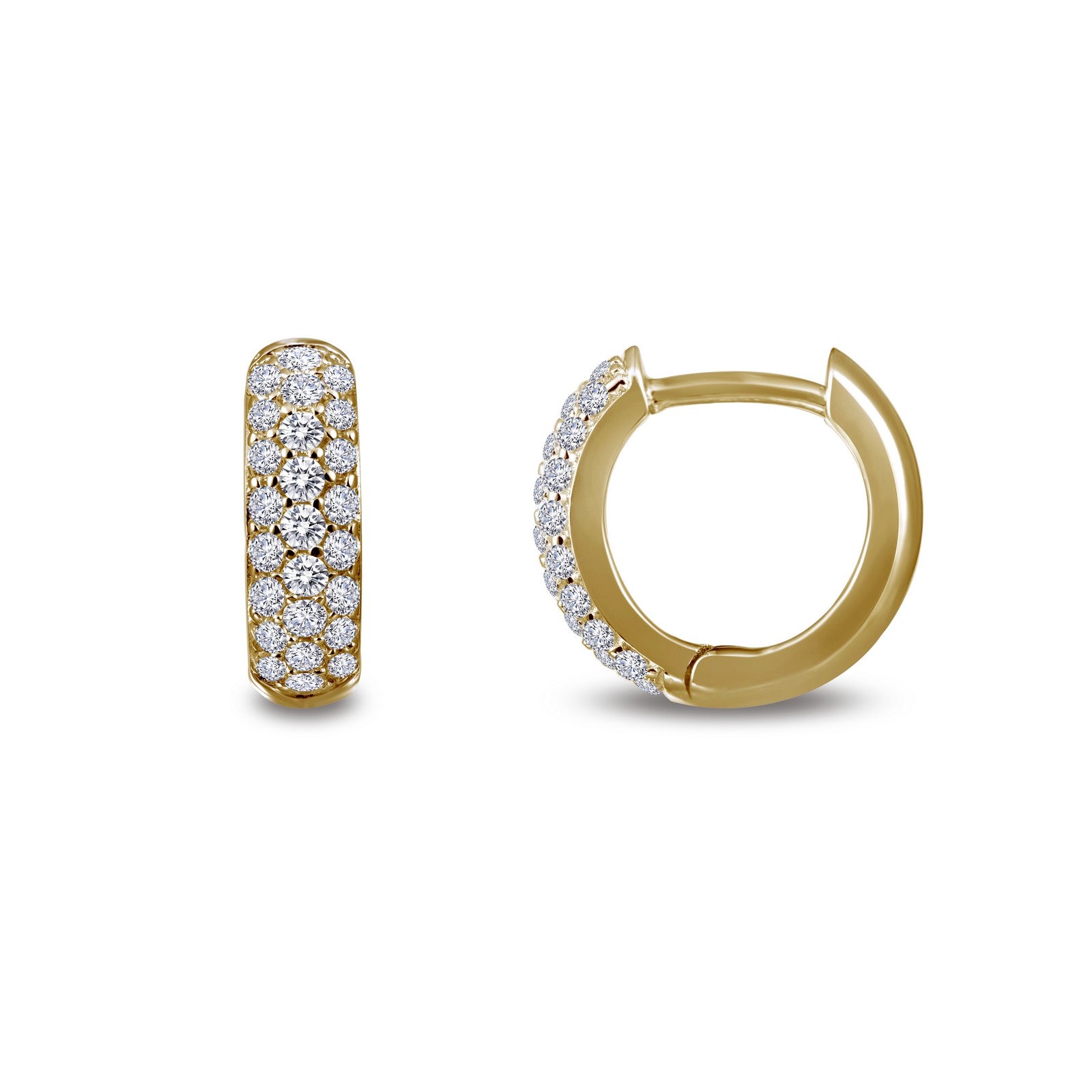 lafonn-3-row-huggie-hoop-earrings
