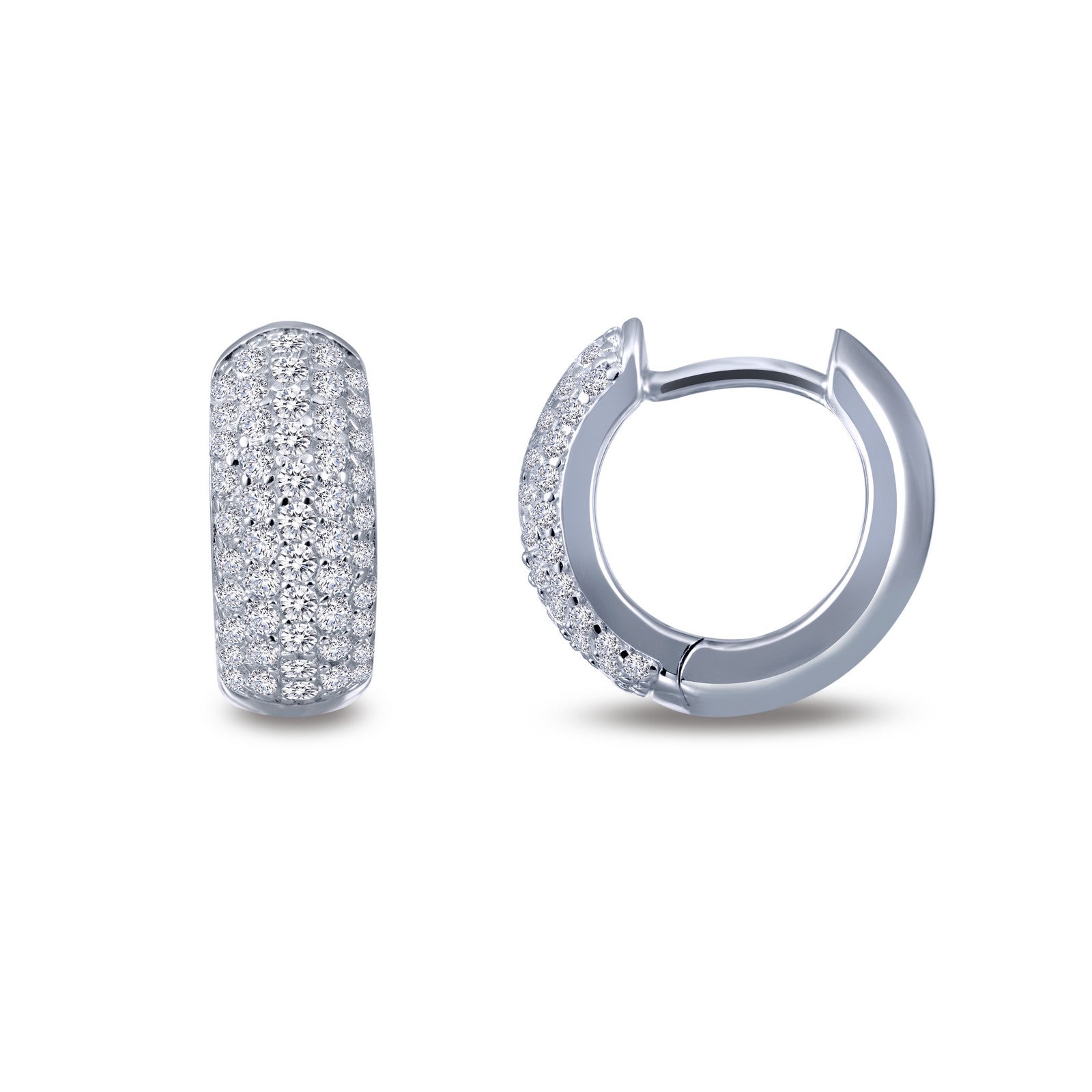 lafonn-5-row-huggie-hoop-earrings