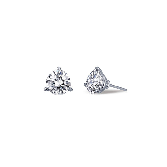 lafonn-1-ctw-3-prong-martini-stud-earrings