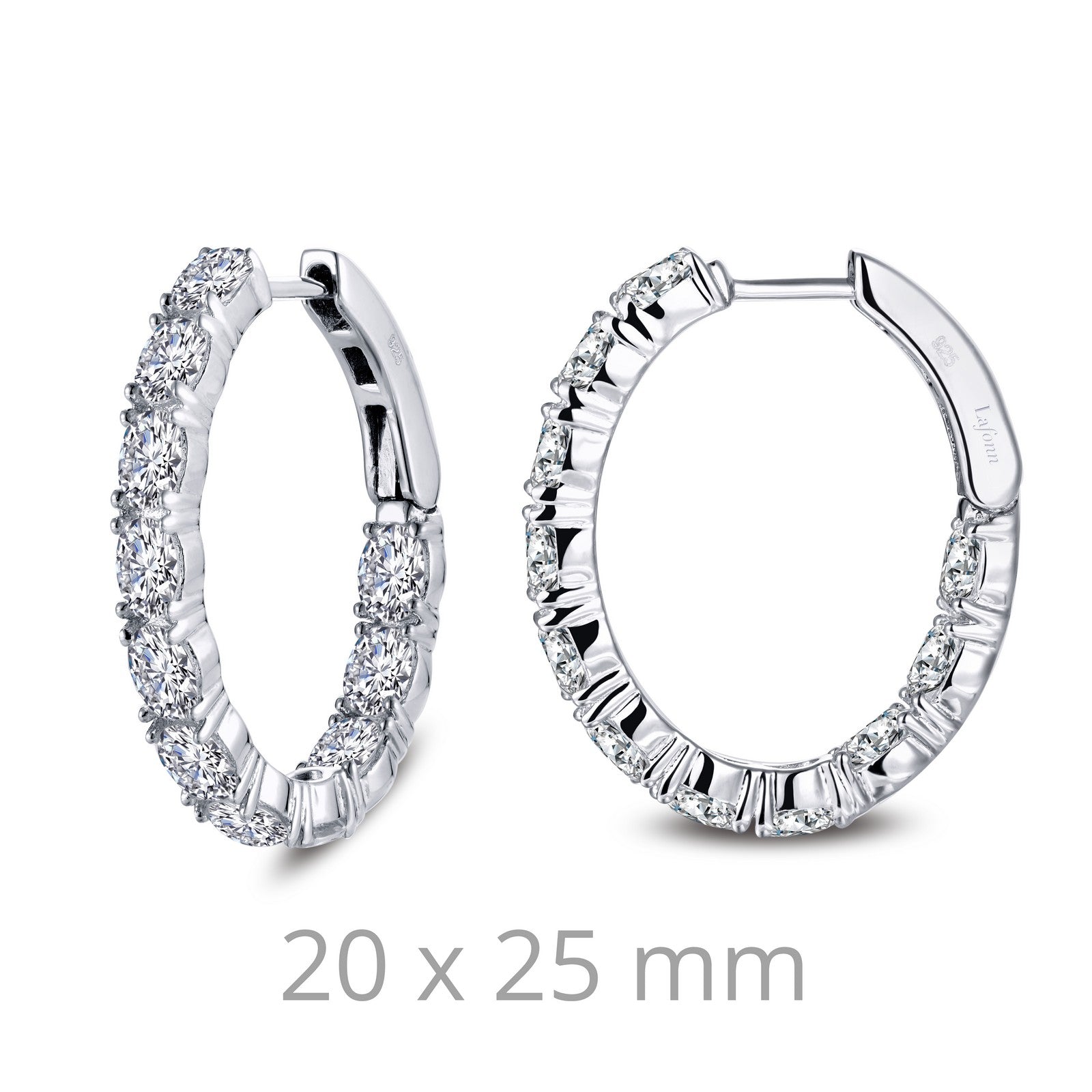 lafonn-20mm-x-25mm-oval-hoop-earrings