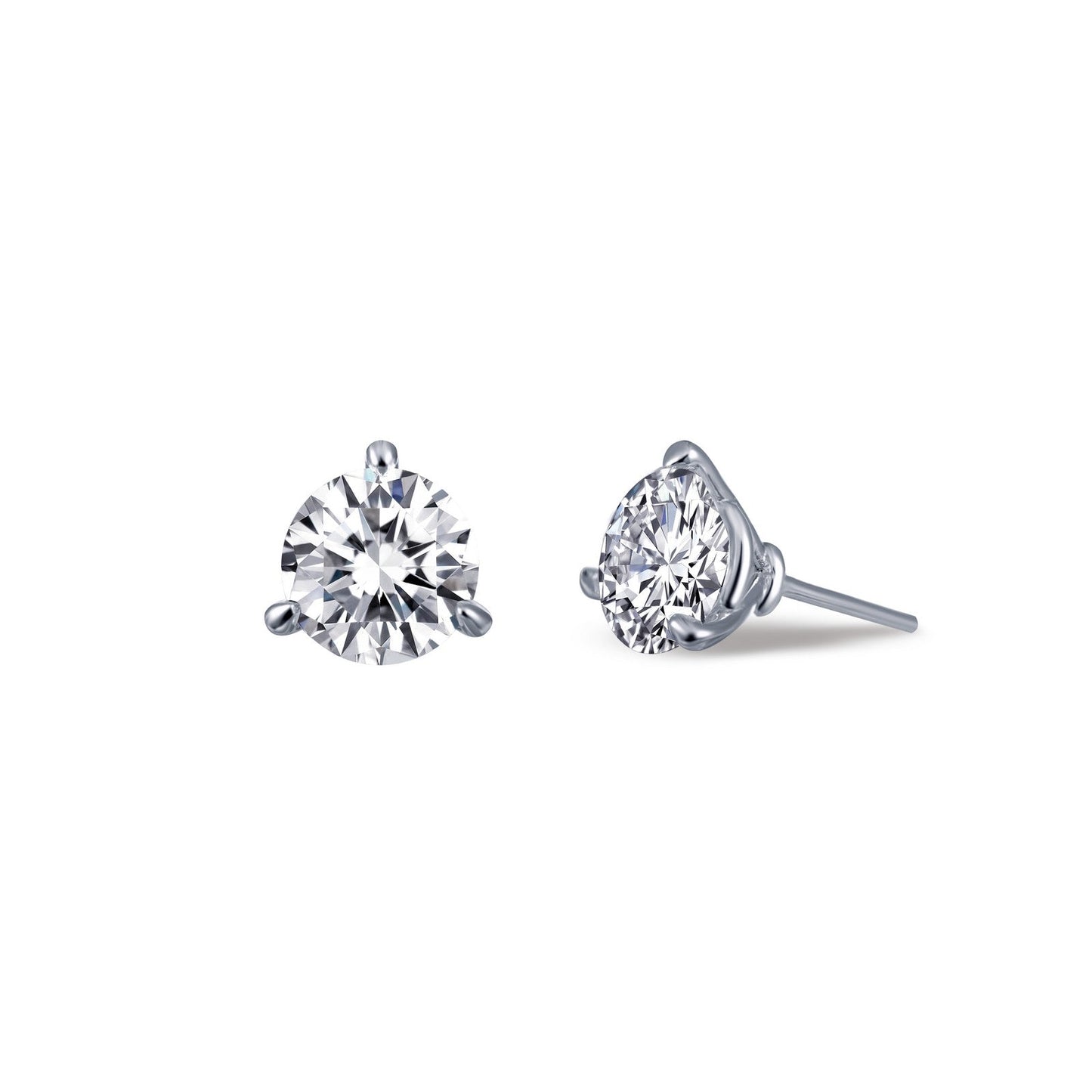 1.5 CTW 3 Prong Stud Earrings