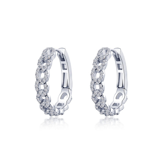 5-Row Huggie Hoop Earrings