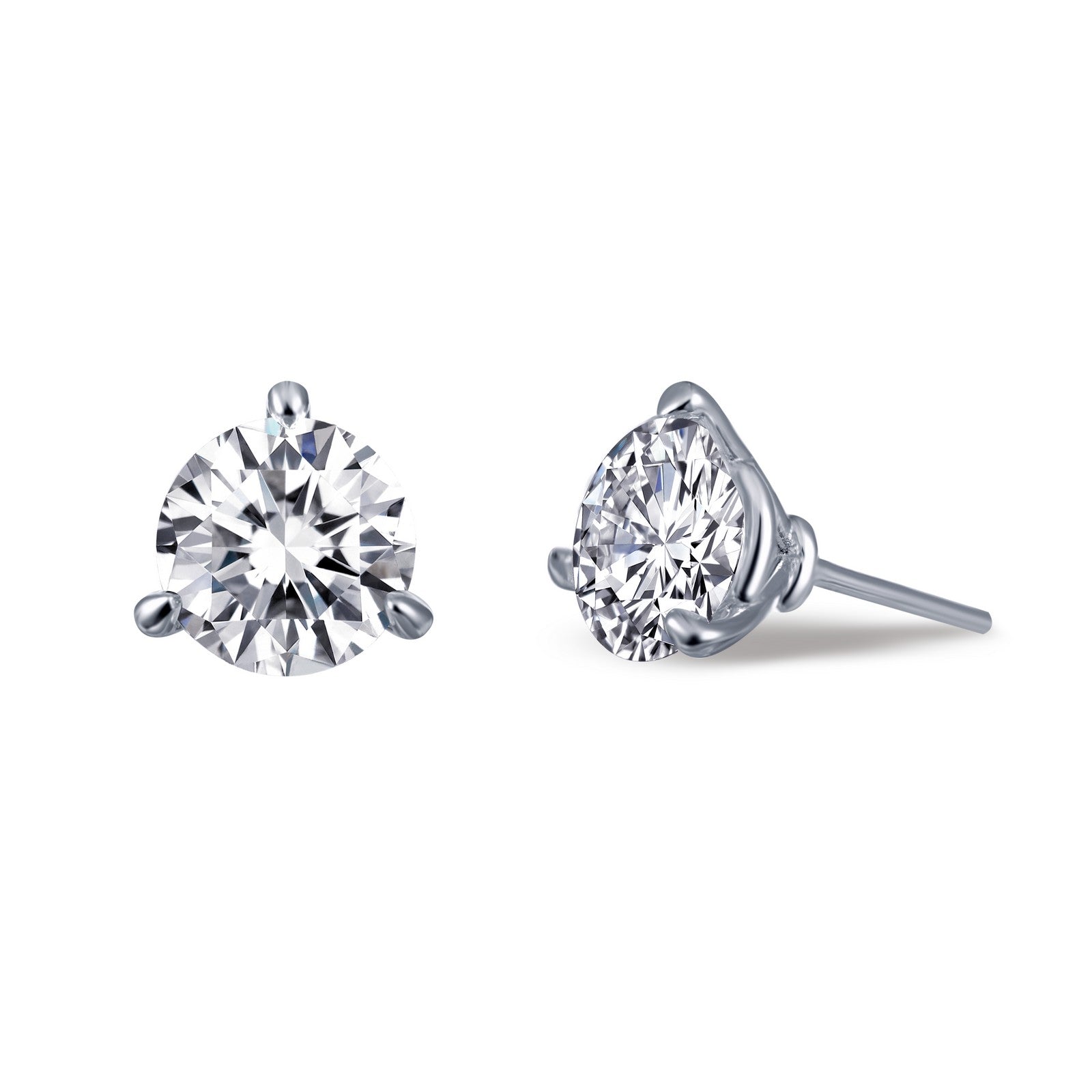 lafonn-3-ctw-3-prong-martini-stud-earrings