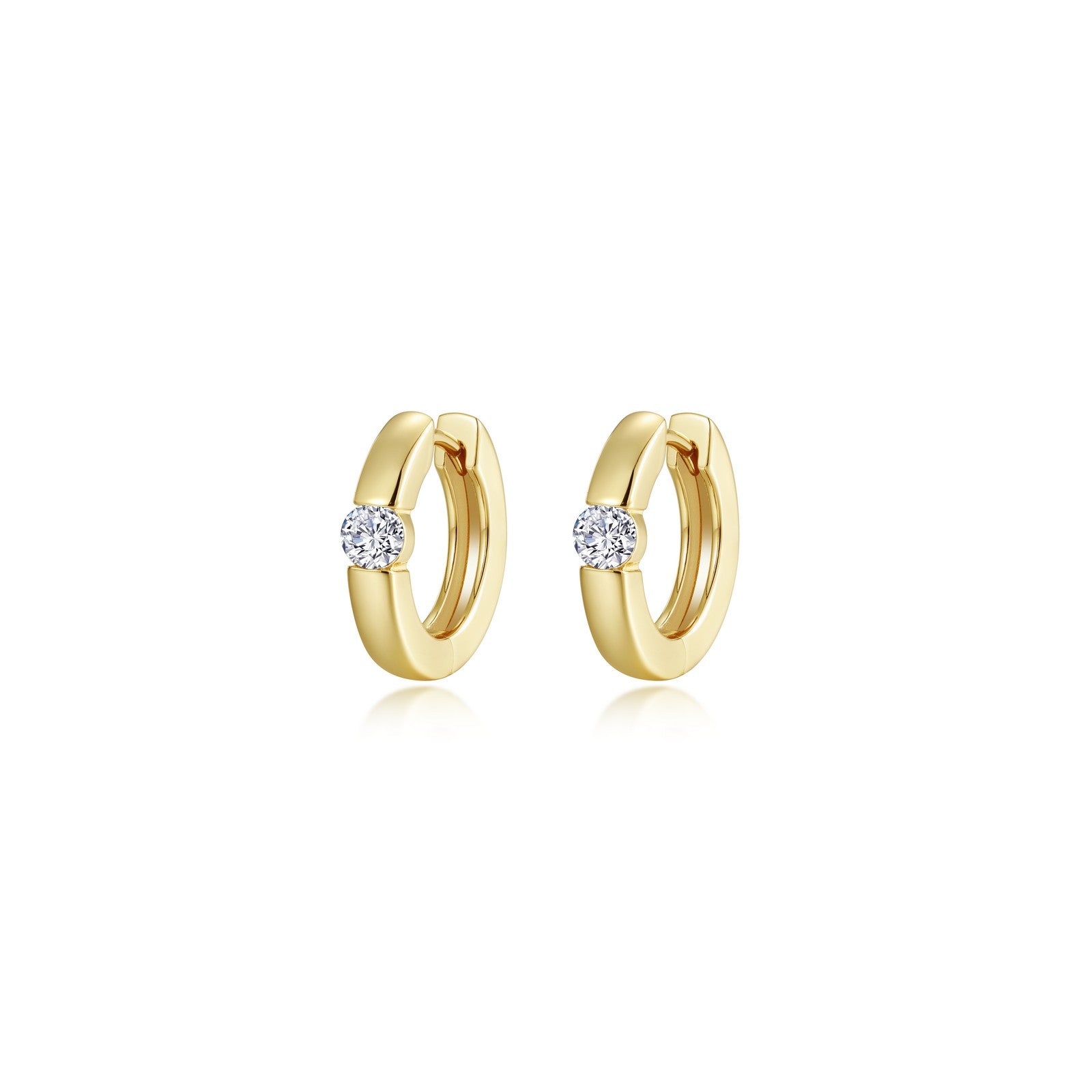 lafonn-high-polished-huggie-earrings