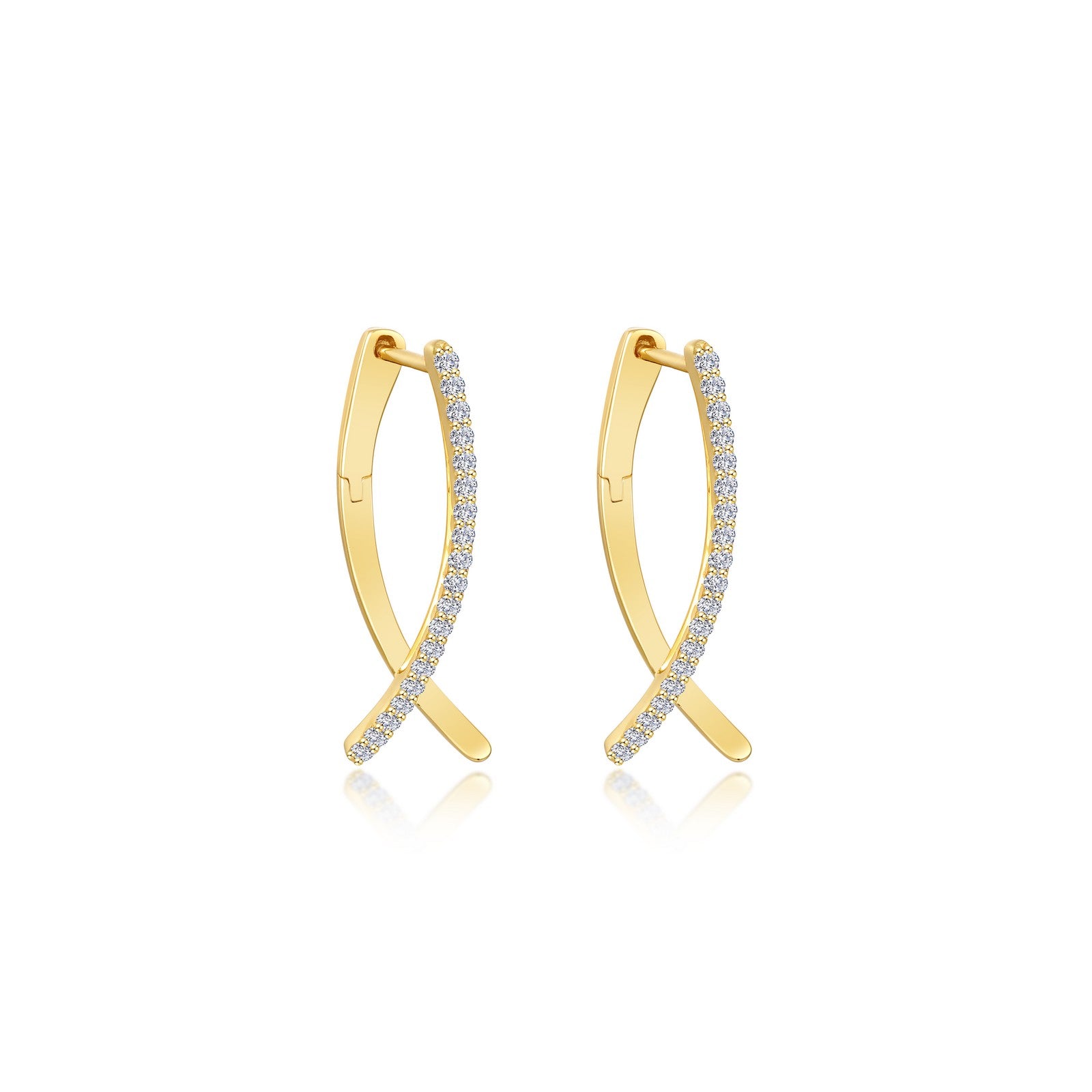 lafonn-crossover-oval-hoop-earrings