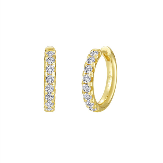 Lafonn Madison Hoop Earrings
