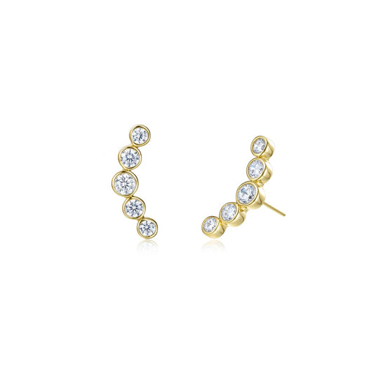 Lafonn Olive Ear Climber Earrings