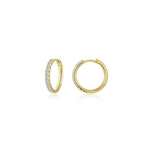 Lafonn Small Alina Round Hoop Earrings